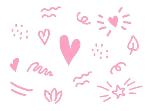 Nice doodle pattern Stock Illustration