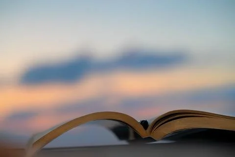 Nice Evening with a Book Fotos de archivo