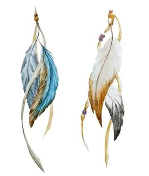 Nice feather Stock Illustration