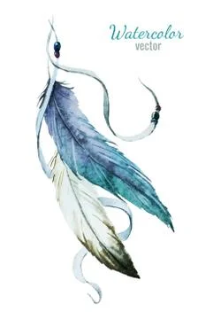 Nice feather Stock Illustration