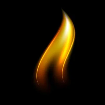 Nice fire flame Stock Illustration