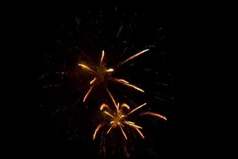 Nice fireworks Stock Photos