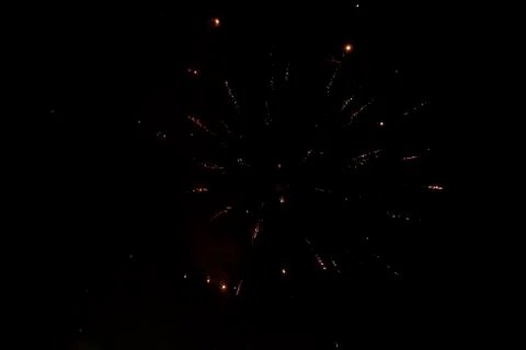 Nice fireworks Stock Photos