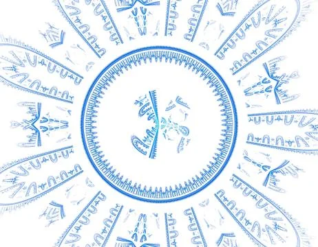 Nice fractal Stock Illustration