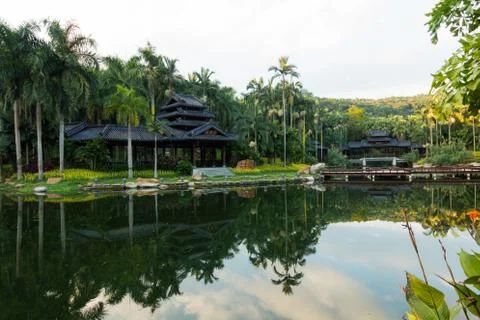 Nice garden Stock Photos