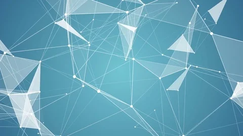Nice geometric shapes. dynamic equilibrium of the business environment . organic Stock Footage 85326178