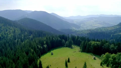 Nice green valley, nature environment and sustainable Stock Footage 320789152