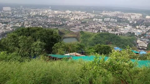 Nice Hill View Foto stock