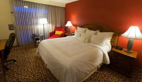 Nice hotel room Stock Photos