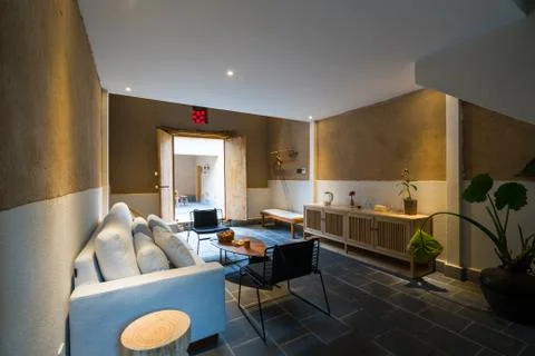 Nice house interior Stock Photos