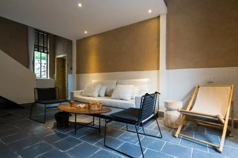 Nice house interior Stock Photos