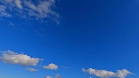 Nice huge white clouds in the blue sky bg - photo of nature Stock Photos