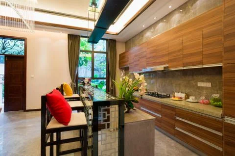 Nice kitchen Stock Photos