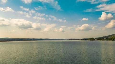 A nice lake view Stock Photos