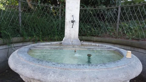 Nice landscape, architecture, palaces and waterfalls in Vienna, Austria Stock Footage 253678234
