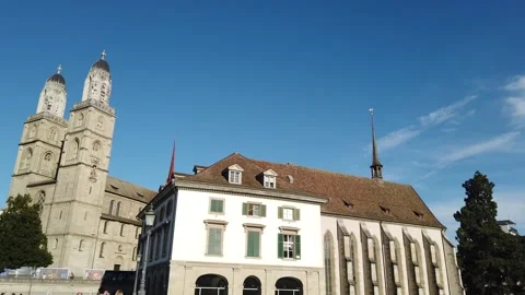 Nice landscape, architecture, palaces and waterfalls in Vienna, Austria Video stock 253678235