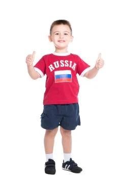 Nice little boy Stock Photos