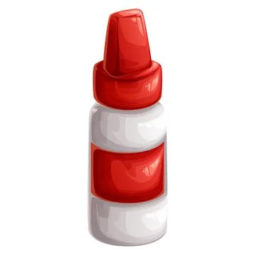 A nice little school rubber container Illustrazione stock