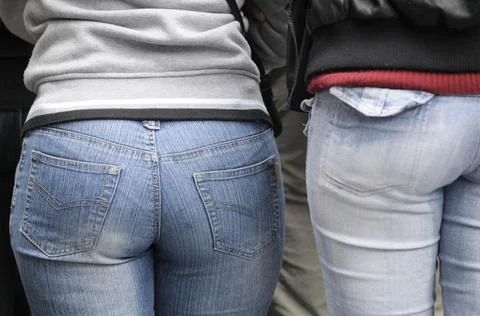 Nice looking derriere, Techno Parade, Paris, le-de-France, France Stock Photos