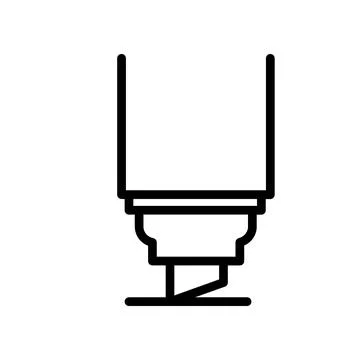 This is a Nice Marker Icon Design 库存插图