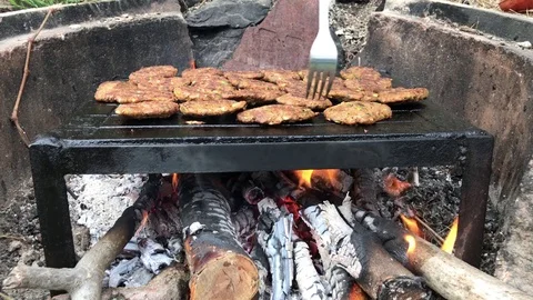 Nice Meatballs Made Stock Footage 75594519