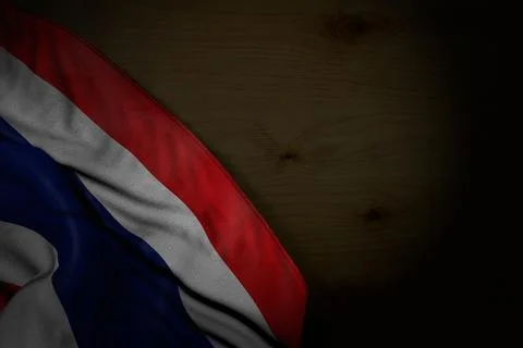 Nice memorial day flag 3d illustration Stockillustratie