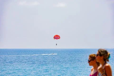 Nice in the middle of summer. Nice en plein ete. Foto stock