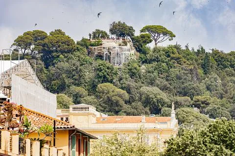 Nice in the middle of summer. Nice en plein ete. Stock Photos