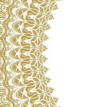 Nice Modern Golden Pattern Stock Illustration