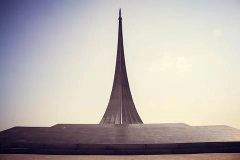 Nice Monument to the Conquerors of Space Fotos de archivo