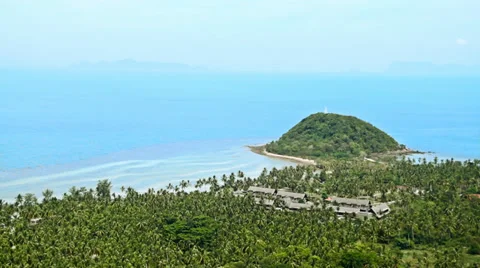 Nice mountain and sea view Stock Footage 37908025