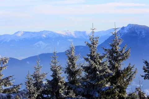 Nice mountain landscape Stock Photos