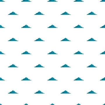 Nice mountain pattern seamless Stock Illustration