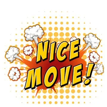 Nice move Stock Illustration