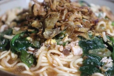 Nice noodle soup close up - Image 写真素材