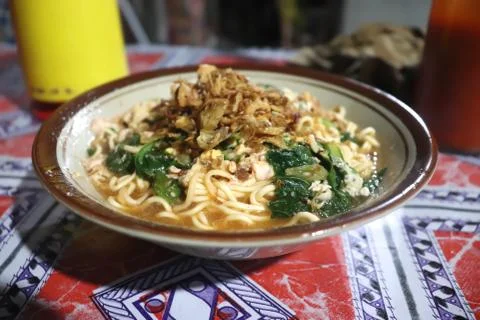 Nice noodle soup - Image Stock Photos