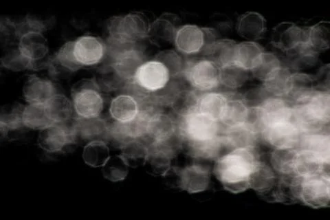 Nice octagonal bokeh lights calming sun reflecting in lake water reflection Stock Photos