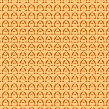 Nice Orange Nice Pattern Design Template Stock Illustration