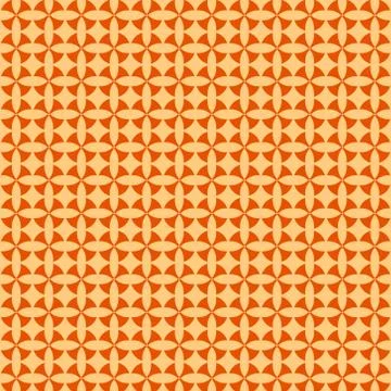 Nice Orange Nice Pattern Design Template Stock Illustration
