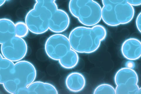 Nice  organic luminescent light pattern digital graphic background Stockillustratie