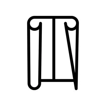 This is a Nice Paper Sheet Icon Design Stock Illustration