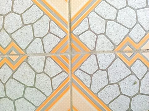 Nice pattern of floor tehel Stock Photos