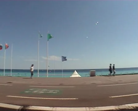 Nice Pedestrian Walk 2 Video stock 40393429