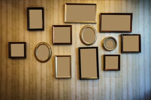 Nice picture frame Stock Photos