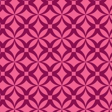 Nice Pink Pattern Design Template Stock Illustration