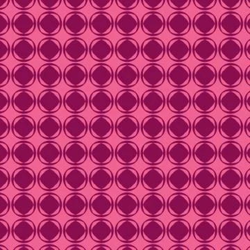 Nice Pink Pattern Design Template Stock Illustration