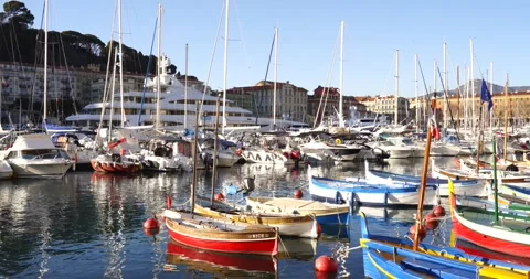 NICE PORT 4K FF SONY A7III Stock Footage 169754894