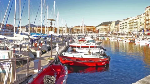 NICE PORT 4K FF SONY A7III 3 Stock Footage 169760856