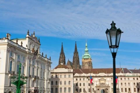 Nice Prague view Stock Photos