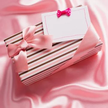 Nice present and best wish Stock Photos